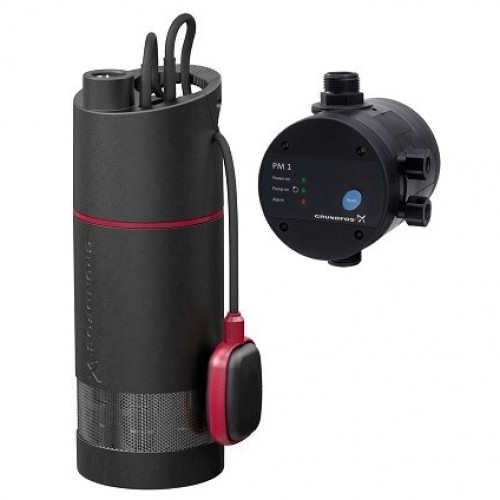 Насос погружной для колодца Grundfos SB Booster 3-35 A, PW1 15 (98510497)